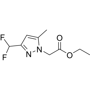 Ethyl 2-(3-(difluoromethyl)-5-methyl-1h-pyrazol-1-yl)acetate|CS-0299139