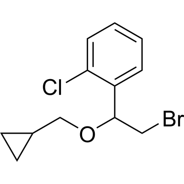 1-(2-Bromo-1-(cyclopropylmethoxy)ethyl)-2-chlorobenzene|CS-0299954