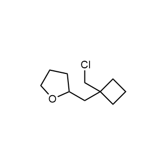 2-((1-(Chloromethyl)cyclobutyl)methyl)tetrahydrofuran|CS-0300084