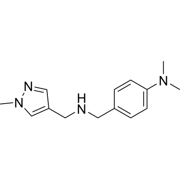 N,N-Dimethyl-4-((((1-methyl-1H-pyrazol-4-yl)methyl)amino)methyl)aniline|CS-0300246