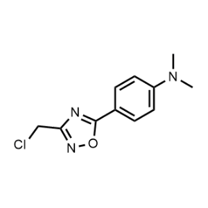 4-(3-(Chloromethyl)-1,2,4-oxadiazol-5-yl)-N,N-dimethylaniline|CS-0300255