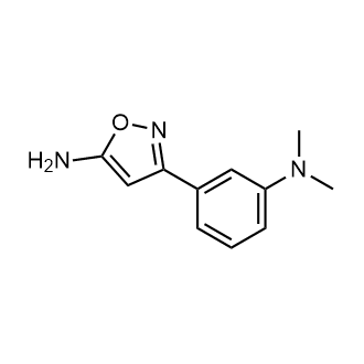3-(3-(Dimethylamino)phenyl)isoxazol-5-amine|CS-0300270