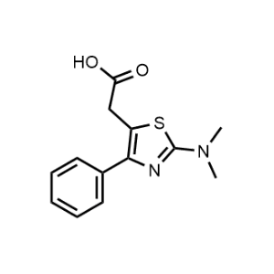 2-(2-(Dimethylamino)-4-phenylthiazol-5-yl)acetic acid|CS-0300282
