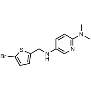 N5-((5-Bromothiophen-2-yl)methyl)-N2,N2-dimethylpyridine-2,5-diamine|CS-0300290