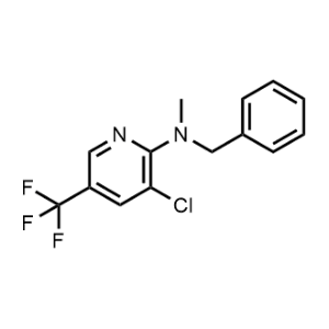N-Benzyl-3-chloro-N-methyl-5-(trifluoromethyl)pyridin-2-amine|CS-0300411