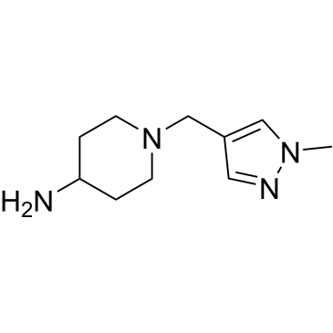 1-((1-Methyl-1h-pyrazol-4-yl)methyl)piperidin-4-amine|CS-0300700