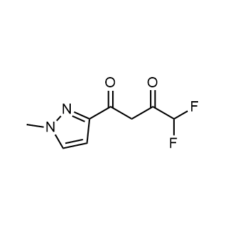 4,4-Difluoro-1-(1-methyl-1h-pyrazol-3-yl)butane-1,3-dione|CS-0300729