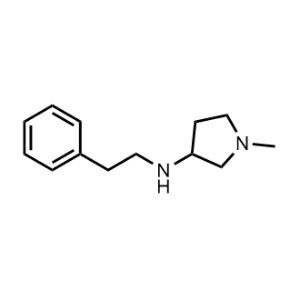 1-Methyl-N-phenethylpyrrolidin-3-amine|CS-0300933