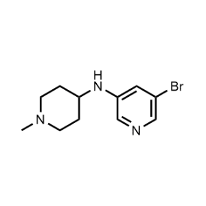 5-Bromo-N-(1-methylpiperidin-4-yl)pyridin-3-amine|CS-0300966