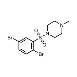 1-((2,5-Dibromophenyl)sulfonyl)-4-methylpiperazine|CS-0301032