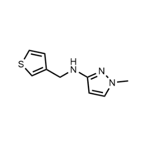 1-Methyl-N-(thiophen-3-ylmethyl)-1h-pyrazol-3-amine|CS-0301132