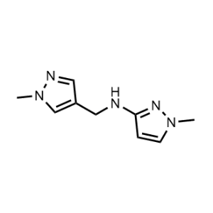 1-Methyl-N-((1-methyl-1h-pyrazol-4-yl)methyl)-1h-pyrazol-3-amine|CS-0301180