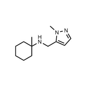 1-Methyl-N-((1-methyl-1h-pyrazol-5-yl)methyl)cyclohexan-1-amine|CS-0301236