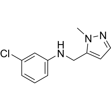 3-Chloro-N-((1-methyl-1h-pyrazol-5-yl)methyl)aniline|CS-0301240