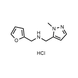1-(Furan-2-yl)-N-((1-methyl-1H-pyrazol-5-yl)methyl)methanamine hydrochloride|CS-0301249