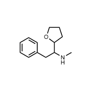 N-Methyl-2-phenyl-1-(tetrahydrofuran-2-yl)ethan-1-amine|CS-0301345