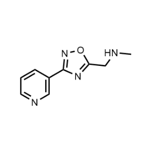 N-Methyl-1-(3-(pyridin-3-yl)-1,2,4-oxadiazol-5-yl)methanamine|CS-0301587