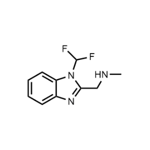 1-(1-(Difluoromethyl)-1h-benzo[d]imidazol-2-yl)-N-methylmethanamine|CS-0301605