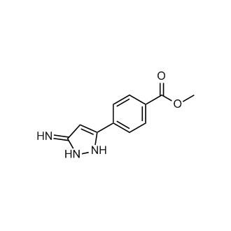 Methyl 4-(5-imino-2,5-dihydro-1h-pyrazol-3-yl)benzoate|CS-0301900