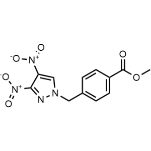 Methyl 4-((3,4-dinitro-1h-pyrazol-1-yl)methyl)benzoate|CS-0301901