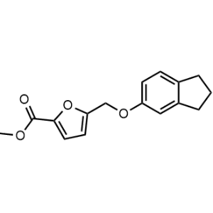 Methyl 5-(((2,3-dihydro-1h-inden-5-yl)oxy)methyl)furan-2-carboxylate|CS-0301948