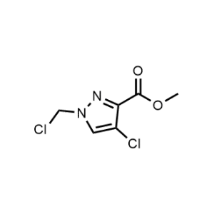 Methyl 4-chloro-1-(chloromethyl)-1h-pyrazole-3-carboxylate|CS-0302028
