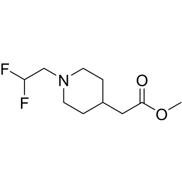 Methyl 2-(1-(2,2-difluoroethyl)piperidin-4-yl)acetate|CS-0302083