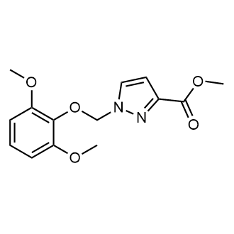 Methyl 1-((2,6-dimethoxyphenoxy)methyl)-1h-pyrazole-3-carboxylate|CS-0302193