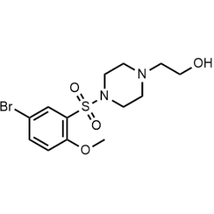 2-(4-((5-Bromo-2-methoxyphenyl)sulfonyl)piperazin-1-yl)ethan-1-ol|CS-0302214