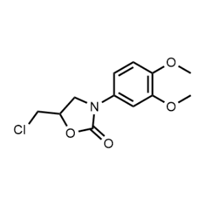5-(Chloromethyl)-3-(3,4-dimethoxyphenyl)oxazolidin-2-one|CS-0302336