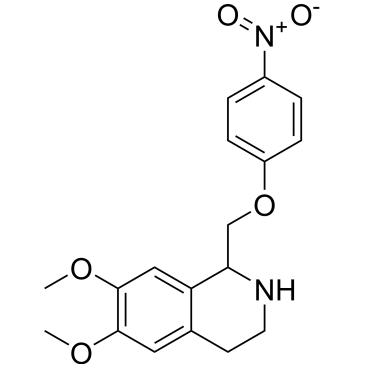 6,7-Dimethoxy-1-((4-nitrophenoxy)methyl)-1,2,3,4-tetrahydroisoquinoline|CS-0302360