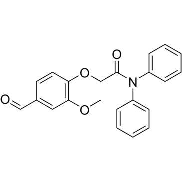 2-(4-Formyl-2-methoxyphenoxy)-N,N-diphenylacetamide|CS-0302375