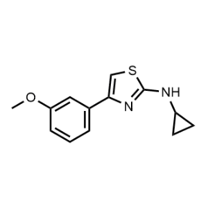 N-Cyclopropyl-4-(3-methoxyphenyl)thiazol-2-amine|CS-0302600