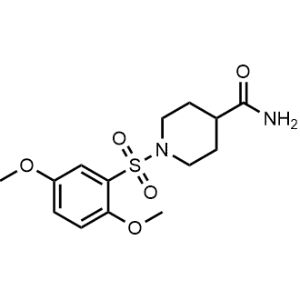 1-((2,5-Dimethoxyphenyl)sulfonyl)piperidine-4-carboxamide|CS-0303023