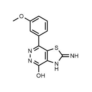 2-Imino-7-(3-methoxyphenyl)-2,3-dihydrothiazolo[4,5-d]pyridazin-4-ol|CS-0303078