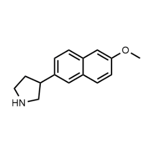 3-(6-Methoxynaphthalen-2-yl)pyrrolidine|CS-0303304