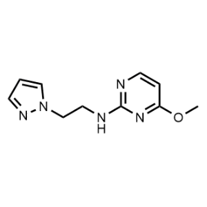 N-(2-(1H-Pyrazol-1-yl)ethyl)-4-methoxypyrimidin-2-amine|CS-0303320