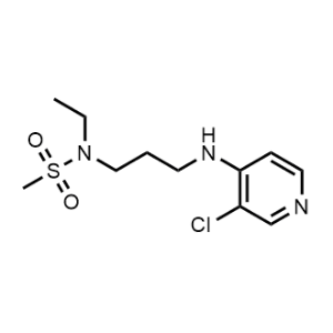 N-(3-((3-Chloropyridin-4-yl)amino)propyl)-N-ethylmethanesulfonamide|CS-0303742