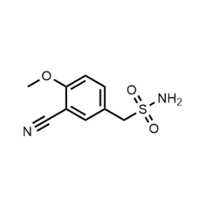 3-Cyano-4-methoxybenzenemethanesulfonamide|CS-0303791