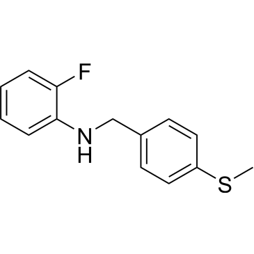 2-Fluoro-N-(4-(methylthio)benzyl)aniline|CS-0303896