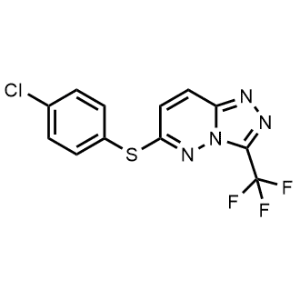 6-((4-Chlorophenyl)thio)-3-(trifluoromethyl)-[1,2,4]triazolo[4,3-b]pyridazine|CS-0304116