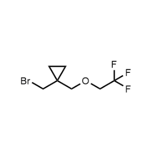 1-(Bromomethyl)-1-((2,2,2-trifluoroethoxy)methyl)cyclopropane|CS-0304255