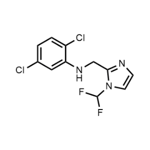 2,5-Dichloro-N-((1-(difluoromethyl)-1h-imidazol-2-yl)methyl)aniline|CS-0304308
