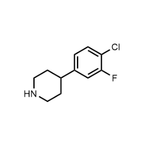 4-(4-Chloro-3-fluorophenyl)piperidine|CS-0304466