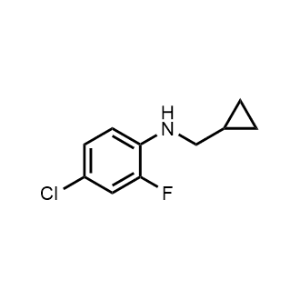 4-Chloro-N-(cyclopropylmethyl)-2-fluoroaniline|CS-0304487