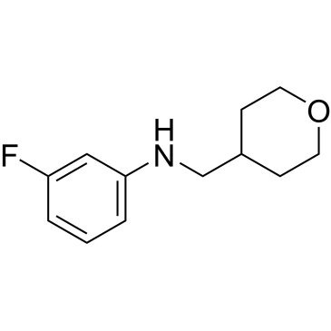 3-Fluoro-N-((tetrahydro-2h-pyran-4-yl)methyl)aniline|CS-0304550