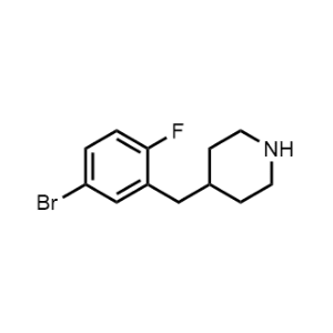 4-(5-Bromo-2-fluorobenzyl)piperidine|CS-0304583