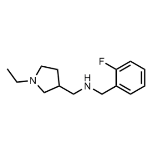 1-(1-Ethylpyrrolidin-3-yl)-N-(2-fluorobenzyl)methanamine|CS-0304820