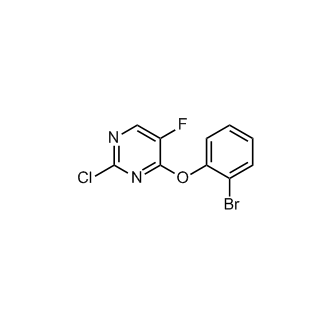 4-(2-Bromophenoxy)-2-chloro-5-fluoropyrimidine|CS-0304882