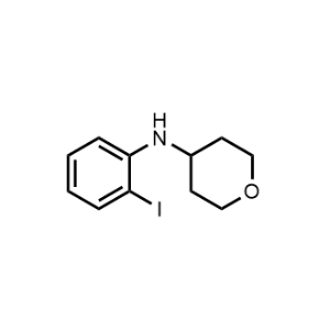 N-(2-Iodophenyl)tetrahydro-2H-pyran-4-amine|CS-0304934